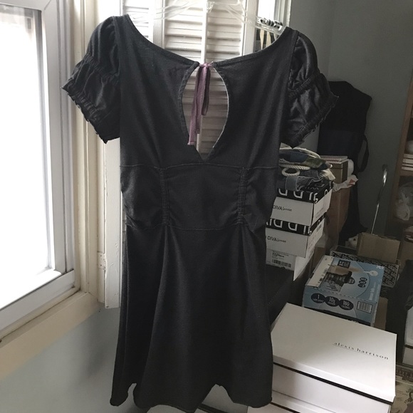 PRICE FIRM Free People Womens V Neck Peasant Dress Size Small - Picture 4 of 4